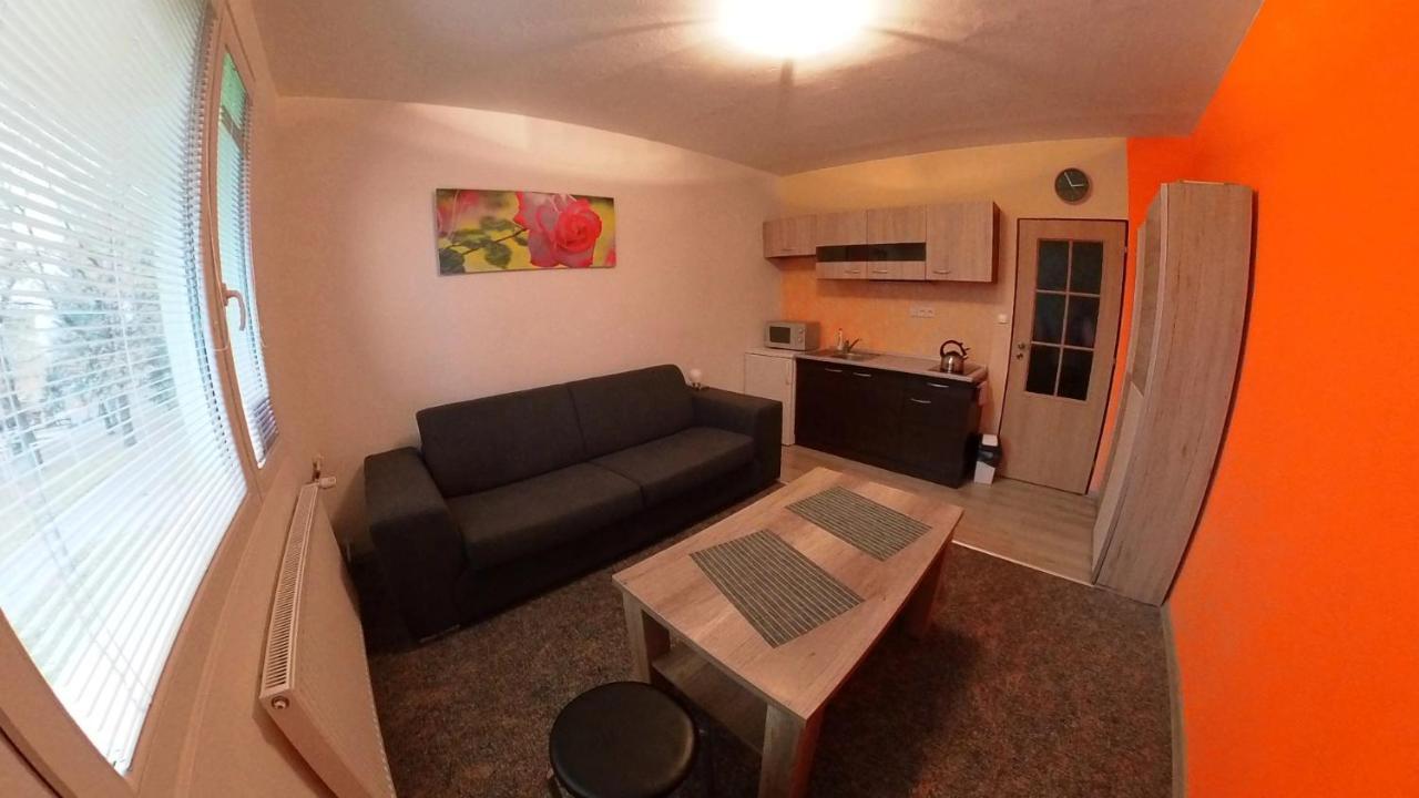 Garsonka Hlinik Apartment Trebon Bagian luar foto