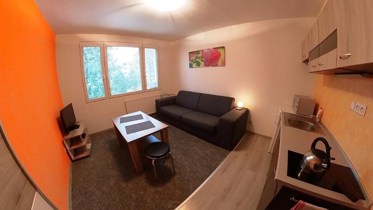 Garsonka Hlinik Apartment Trebon Bagian luar foto